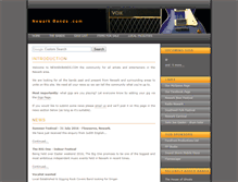 Tablet Screenshot of newark.forefrontproductions.co.uk
